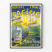 Vintage poster Le Pacific Email Schilderij Cadot Frères Lyon