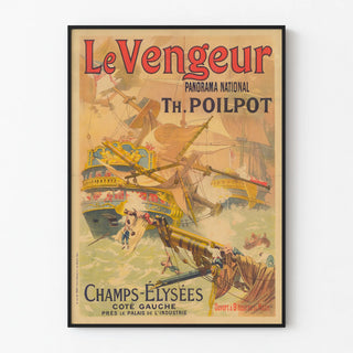 le-vengeur-panorama-national-th-poilpot-champs-elysees-cote-gauche-pres-le-palais-de-lindustrie