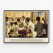 Vintage Educational Poster on Medical Learning in Fiji — framed artwork on a wall