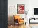 Red Bull Wall Poster - Minimalist and Striking Design