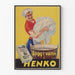 Vintage poster Henko wasmiddelproduct