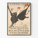 Vintage Leipzig Poster 1914 International Exhibition of the Book and Graphic Art