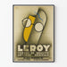 Vintage poster Leroy medische optische glazen van hoge kwaliteit