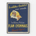 Vintage poster van de beroemde kok uit Lyon