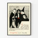 Illustrated Poster Gargantua Chapter XXI - Literary Quote in Black and Red