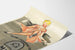 Vintage hout-Milne reclameposter met vaste rubberen hakken