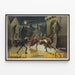 Lewis Morrison's Magnificent Faust - Nocturnal Duel Poster — framed artwork on a wall