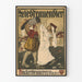 Vintage Poster Liebfrauenbier Hackerbrauerei Munich