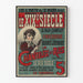 Vintage poster uit de 19e eeuw De Straatzangeres Alfred Bertrand