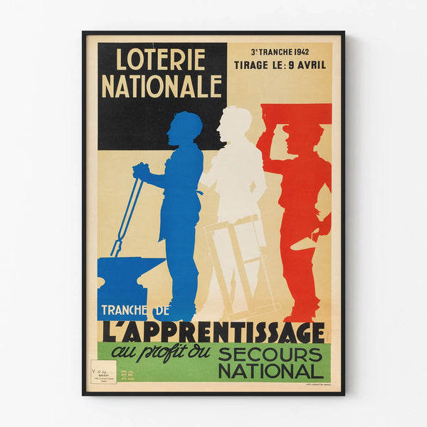 loterie-nationale-3e-tranche-1942-tirage-le-9-avril-tranche-de-lapprentissage-au-profit-du-secours-national
