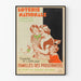 Vintage poster Nationale Loterij 1942 - Hulp aan de families van gevangenen