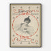 Vintage poster van Lowney's chocolade en snoep