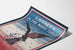 Vintage patriotic poster Eagle and Liberty Bell