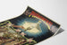 Vintage poster Lustre Excelsior voor gasverlichting