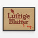Vintage poster Lustige Blätter by Julius Klinger — framed artwork on a wall