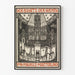 Gothic decorative poster 'Der Schatz der Armen' by Maurice Maeterlinck