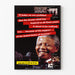 Historisch decoratief muurposter Mandela bezoekt Amerika 1990