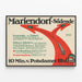 Vintage Poster Transit Mariendorf-Südende Berlijn U-baan — ingelijst kunstwerk aan de muur