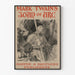 Vintage Poster of Mark Twain's Joan of Arc - Medieval Illustration