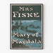 Vintage poster of Mary of Magdala by Paul Heyse