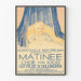 Vintage poster Matinée Chorale voor 1000 kinderen uit Leipzig
