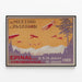Vintage Poster of the Aviation Meeting Épinal Contrexéville 1922 — framed artwork on a wall