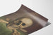 Poster schedel Memento Mori voor wanddecoratie