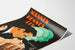 Vintage poster van man en vrouw in grafisch portret