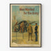 Vintage military poster « Men Wanted for the Army »