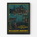 Vintage poster Messageries Maritimes Oost-Azië