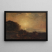Landschap - Émile-René Ménard — ingelijst kunstwerk aan de muur