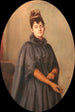 Portrait of Camille Majorelle, daughter of Auguste, sister of Louis, aunt of Jacques - Émile Friant — artwork view