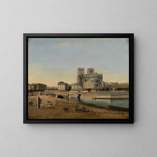 mile Harrouart - Le chevet de NotreDame vu du quai de la Tournelle.webp