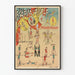 Vintage poster Miss Karia en Ayala Nieuwe Luchtvaart