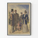 Vintage Fashion Poster for Men, Women, and Children XIXth Century