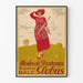 Vintage Spring Fashion Poster Globus Stores Basel