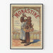 Vintage poster for Monastine Abbey Liqueur of St Gratien