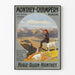 Vintage poster Monthey Champery Aigle Ollon Valais Switzerland
