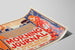 Vintage ochtendkrant poster - Retro wanddecoratie poster — weergave van het kunstwerk