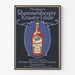 Vintage poster van kruidenlikeur Muschner's Rummelsberger
