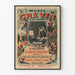 Vintage Poster of Musée Grévin Boulevard Montmartre