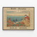 Vintage Japanese Poster - My Japanese Wife by Clive Holland — framed artwork on a wall