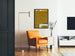 Decorative Poster Natural Forces with Graphic Stripes