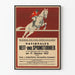 Vintage poster of a show jumping equestrian competition 1937