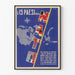 Vintage NATO-poster - De 15 landen van de Atlantische Alliantie
