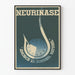 Vintage Poster Neurinase Initiates Natural Sleep