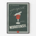 Vintage Poster Neurotensyl De Veroorde aan de Angsten