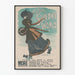 Vintage poster New York Sunday World - Mode-illustratie op ijs