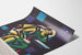 Decoratieve poster in moderne grafische stijl Nicodemus