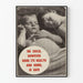 Vintage poster voor bewustwording over kinderbescherming